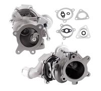 Turbocompresores Compatible Con Ford Para Explorer Para Platinum Sport Utility De 4 Puertas, 3,5 L, 2016, 2017, 2018 Y 2019. Turbocompresor Izquierdo Y Derecho 790318-0001 AA5Z6K682D.