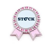 Turbor Reserve Car Art Deco Fashion Badge Broche Rosa Ganador Premio Medalla, Medium, Metal