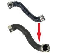 TURBORURY Compatible/Repuesto para tubo de manguera turbo Intercooler Mercedes Clase A W176 A 220 CDI B Clase W246, W242 B 220 CDI/d CLA Coupe CLA 220 CDI Clase GLA 220 CDI 2465200101 A2465200101