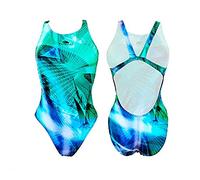 TurboTronic By Z-LINE Light - Medias de Bikini para Mujer, Verde, XL