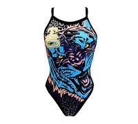 TurboTronic By Z-LINE Tigre Bragas de Bikini, Multicolor, M para Mujer