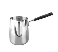 turca, jarra de café, diseño a escala, acero inoxidable 304, mango largo, objeción al calor, jarra para espumar leche, calentador multifuncional para el hogar, cocina, cafetería (1000ml)