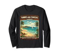 Turcas y Caicos Islas del Caribe Viaje Crucero Familiar Manga Larga
