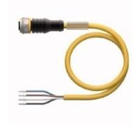 Turck 6628719 Cable de conexión para sensores/actuador, 5 m, número de polos: 4, 1 unidad.