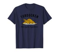Turducken, Three Layers of Goodness Thanksgiving Camiseta