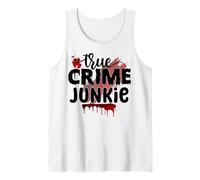 ture Crimen Adicto obsesionado Asesinato Misterio Criminal Camiseta sin Mangas