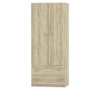 Turín Armario para ropa (L x An x Al: 50 x 74 x 180 cm, Roble)