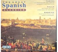 Turina - The Great Spanish Classics CD3, Obras Maestras de Falla, Turina, Rodrigo, Granados y Albéniz, Interpretado por Frühbeck de Burgos, Ros-Marbá y Bitetti