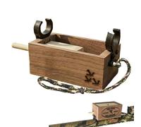 Turkey Call, Push Button Sound Maker, 5.91x3.15x2.36 Inches Compact with Realistic Tone, Sturdy Build with Easy Grip, Outdoor Hunting Accessory, Hen Accessories for Game Yard Forest Field Meadow Camp