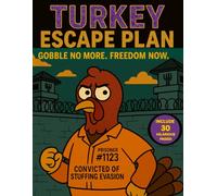 TURKEY ESCAPE PLAN: A Hilarious Coloring Book of Desperate Birds and Last-Chance Disguises - 30 Pages for Adults (Seriously Silly Coloring Books)