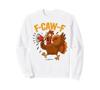 Turkey F-Caw-F Fcawf Funny Thanksgiving Adult Humor Sudadera