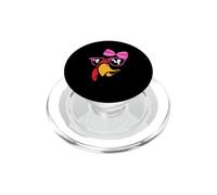 Turkey Face Cute Funny Día de Acción de Gracias Peregrino Otoño Otoño PopSockets PopGrip para MagSafe