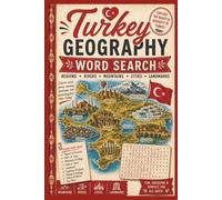 Turkey Geography Word Search: Word Search with easy to Read Large Print About Turkey Geography I 6x9 inches, 110 pages I 50+ wordsearch puzzles, Gift for holiday, vacation, travel, relax, learn