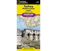 TURKEY/MEDITERRANEAN COAST 1/760.000: Travel Maps International Adventure Map: 3019 (ADVENTURE MAP - Divers)