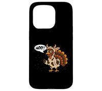 Turkey Moo Funny Thanksgiving Cow Meme para Hombre y Mujer Carcasa para iPhone 15 Pro