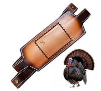 Turkey Sling - Adjustable Leather Outdoor Carrying Strap Durable Gear Hauler Design | Game Transport Sling Hunting Field Carry Accessory Hands Free Carrier | For Outdoor Wilderness Field Camping Trips