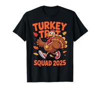 Turkey Trot Squad 2025 Thanksgiving Trot Race Turkey Camiseta