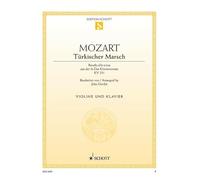 Turkish March: Rondo alla turca from piano sonata A major. KV 331. violin and piano.