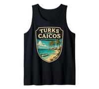 Turks and Caicos Family Trip Shirt Turks Caicos Caribe Camiseta sin Mangas