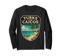Turks and Caicos Family Trip Shirt Turks Caicos Caribe Manga Larga