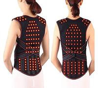 Turmalina Terapia Magnética De Autocalentamiento, Imanes Alivio Del Dolor Hombro Cintura Soporte Calentador Chaleco, Lumbar Cinturón De Apoyo Para La Espalda Alivio Del Dolor ( Color : Black , Size :