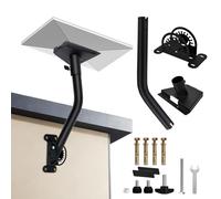 Turmegtt Soporte Starlink Gen 3, 360° Ajustable Soporte Starlink, Placa De Montaje Del Techo Starlink V3, Compatible Con La Antena Starlink Standard, Montaje Versátil en Balcón, Tejado o Jardín