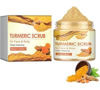 Turmeric Combo Skincare Set 3 In 1,Turmeric Skin Care Set - Facial Cream,Face Cleanser,Scrubs,Improve Skin Tone & Cleanse the Skin (Scrubs)