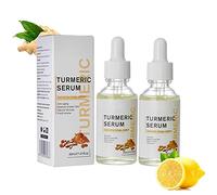 Turmeric Dark Spot Corrector Serum,Turmeric Face Serum, Anti-Aging Facial Serum, Dark Spot Corrector Remover Serum,All Natural Ingredientsskin Care Moisturizing Repair Serum (2 Pcs)