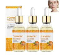 Turmeric Facial Oil, Lightweight&Quick- Absorbing Face Oil for Brightening, Natural Organic Face Moisturizer,Hydrating & Firming Skin,Ideal for Daily Use To Enhance Radiance Strengthen Skin Barrier