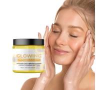 Turmeric Glow Combo Skincare Set, Glow Combo Skincare Set, Turmeric Glow Face Wash, Turmeric Glow Scrub and Turmeric Glow Cream for Dark Spot, exfolia e hidrata la piel (B)