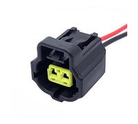 Turmeric Hengliang Store 2 Pines 1,8 MM Auto Tyco Sensor de Temperatura del Agua Conector electrónico arnés de Cables Apto for Toyota Camry Corolla 178390-2 (Color : 2P Black, Package : 1 Set)