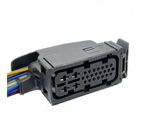 Turmeric Hengliang Store Caja de Cambios de Coche de 25 Pines DQ200 0AM DSG 7 Enchufe de Velocidad arnés de cableado Conector automático con Cable 1H0973327A Apto for VW Beetle Caddy Golf