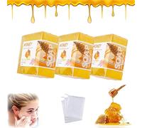 Turmeric Honey Soap Bar, Turmeric Honey Soap Bar Lavado Essentials, Tumeric Honey Soap, Acne, Dark Spots, Hyperpigmentation, Smooth Skin, Face and Body Soap for Cleanses Skin (3PC)