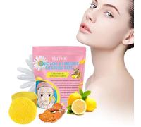 Turmeric & Kojic Acid Cleansing Pads 40 unidades | Blanqueamiento de la piel y energizante | Limpieza profunda de los poros, tratar cicatrices de acné y manchas oscuras | Adecuado para todo tipo de
