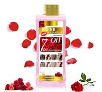 Turmeric Massage Oil, turmeric Oil for Skin lightening, Relaxing and Natural Moisturizing Nourishing (200ML/500ML) (Rose,200ML)