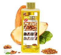Turmeric Massage Oil, turmeric Oil for Skin lightening, Relaxing and Natural Moisturizing Nourishing (200ML/500ML) (Almond,200ML)