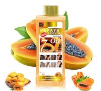 Turmeric Massage Oil, turmeric Oil for Skin lightening, Relaxing and Natural Moisturizing Nourishing (200ML/500ML) (Papaya,200ML)