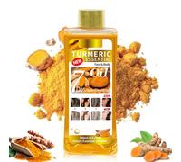 Turmeric Massage Oil, turmeric Oil for Skin lightening, Relaxing and Natural Moisturizing Nourishing (200ML/500ML) (Turmeric,200ML)