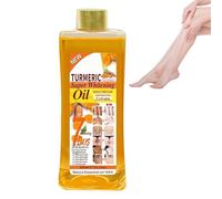 Turmeric Oil, 300ml Brightening and Moisturizing Body Oil, 6.49x2.16 Inches Yellow/Orange/Pink/Purple/Deep Hydration for Face and Body, Nourishing Skin Care