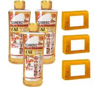 Turmeric Oil for Face and Body, TurmericOil for Skin Lightening, Body Oil for All Skin Types, Turmeric Handmade Brightening Oil for Face ＆ Body (3)