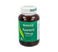 Turmeric Root 60 cápsulas HealthAid - suplemento de cúrcuma 750 mg