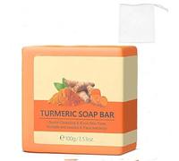 Turmeric Soap for Dark Spots,Turmeric Soap Bar for Face Wash,Deep Cleaning, Natural Turmeric Soap Bar for Face & Body,Turmeric Soap Face Wash (1 pcs)