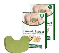 Turmericmax Gynecomastia Compress Patch,Turmeric Gynecomastia Compress Patch,Gynecomastia Cellulite Melting Patch,Gynecomastia Tightening Ginger Patch,Gynecomastia Cellulite Patch for Men. (2Box)