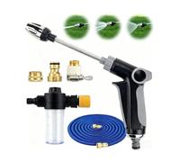 Turn Any Hose into a High Pressure Water Cleaning Jet, 2026 New Garden Hose Nozzles & Spray Guns, Spray Gun for Car Wash, Patio, Outdoor Cleaning (A)