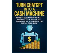 Turn ChatGPT into a Cash Machine: Make $5,000/Month with AI Side Hustles & Build a Six-Figure Online Business in the Digital Gold Rush