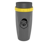 turn Cup con paja - taza de bloqueo de torcido de 300 ml, vaso de viaje a prueba de derrames | Botella de bebida reutilizable, botella diaria de hidratación, pequeña botella de bebida fría caliente p