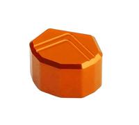 Turn Signal Switch Button Key Cap Motorcycle Aluminum Accessories Compatible with Yamaha Fazer FZ1 Fz6 Fz6n FZ8 FZ25 FS FZS FZ 1 6 8(No Logo Orange)