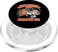 Turn Stress INTO KINDLING and Break IT PopSockets PopGrip para MagSafe