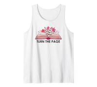 Turn The Page Book Lovers Reading Bookish Items Books Themed Camiseta sin Mangas
