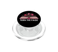 Turn The Page Book Theme Bookish Items Books Lovers Reading PopSockets PopGrip para MagSafe